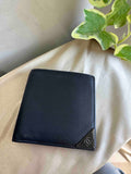 Chanel Unisex Wallet Black Leather - Vintage Designer Handbag