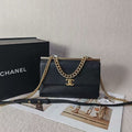 Preloved Chanel H5021807 Black Quilted Shoulder Bag
