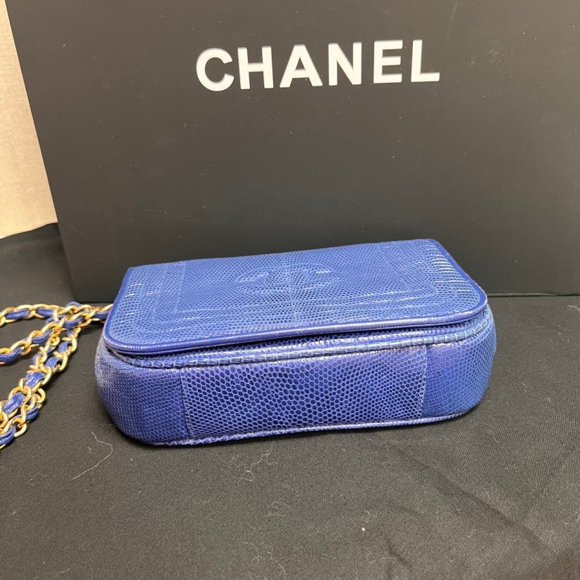 Chanel Classic Blue Shoulder Bag - Luxury Designer Collection