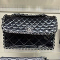 Preloved Chanel Quilted Black Shoulder Bag