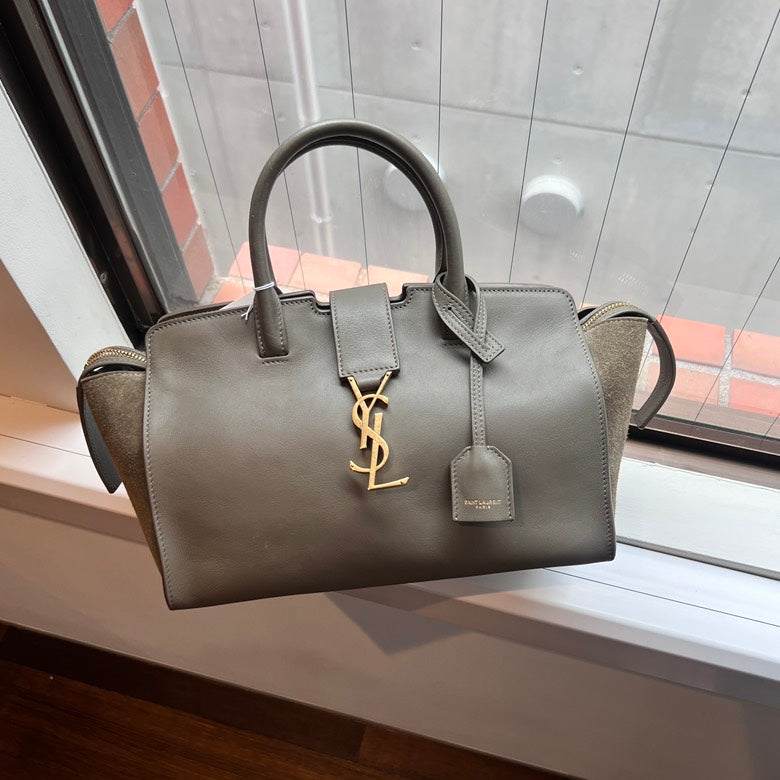 Preloved YSL Leather 2way Handbag AF596