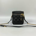 Preloved YSL Van  Case black 17*15*9cm XJ10897