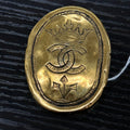 Pre-loved Chanel Vintage Gold Brooch
