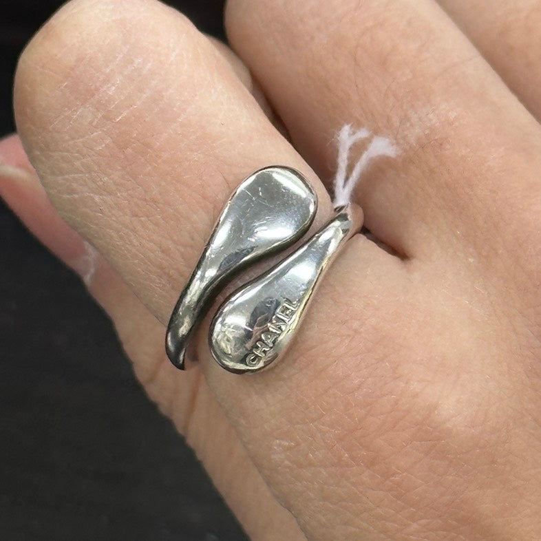 Chanel SV925 Silver Ring US6 Pre-loved