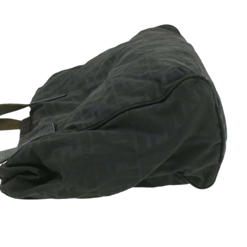 FENDI Zucca Canvas Tote Bag Black rd1023