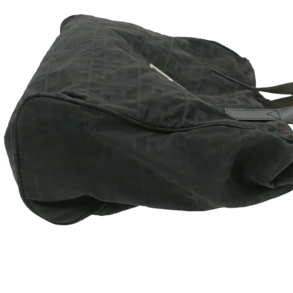 FENDI Zucca Canvas Tote Bag Black rd1023