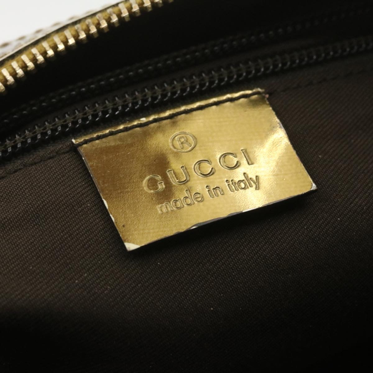 GUCCI Sherry Line GG Canvas Shoulder Bag Beige Pink Gold 181092 rd1354
