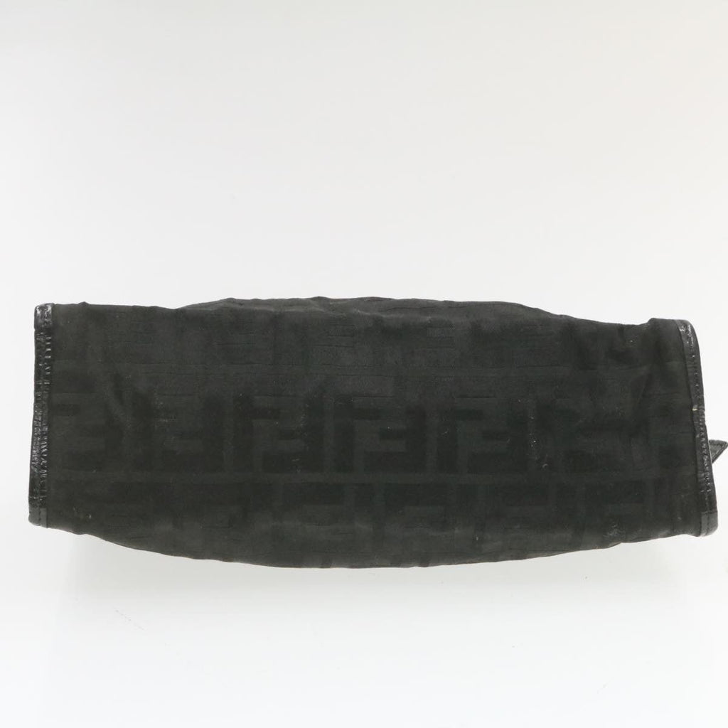 FENDI Clutch Bag Canvas 2Set Blue Black rd1490