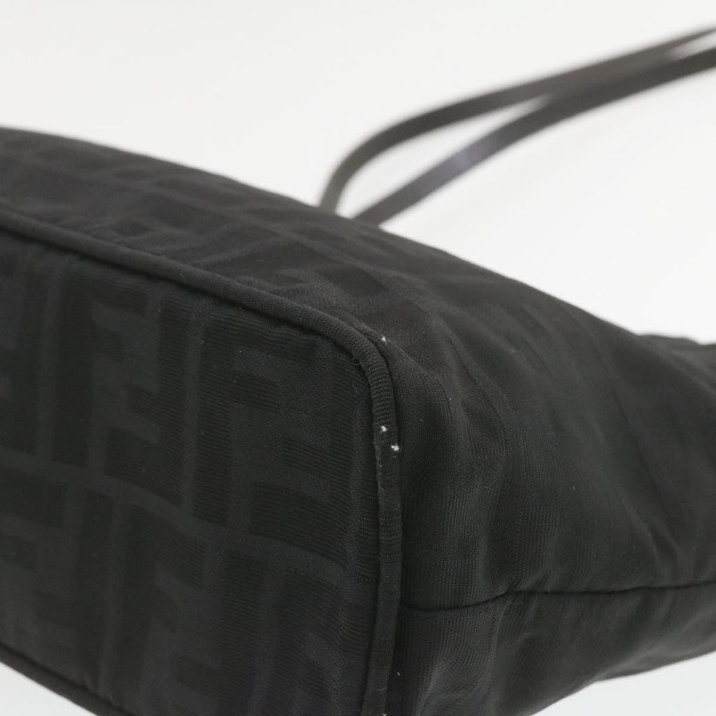 FENDI Zucca Canvas Tote Bag Black rd1651