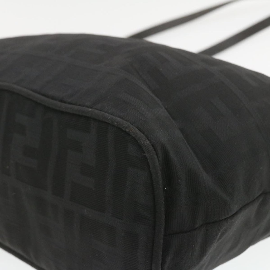 FENDI Zucca Canvas Tote Bag Black rd1651