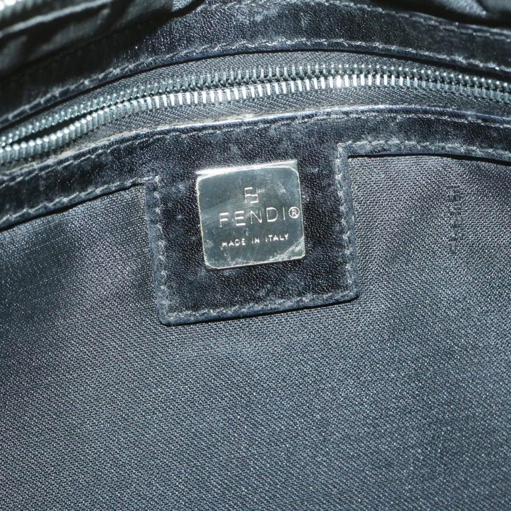 FENDI Zucca Canvas Tote Bag Black rd1651