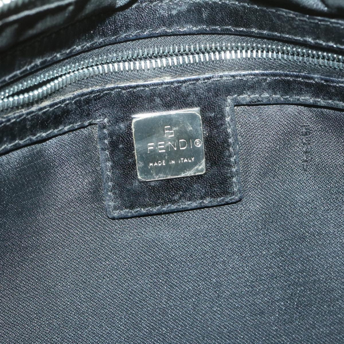 FENDI Zucca Canvas Tote Bag Black rd1651