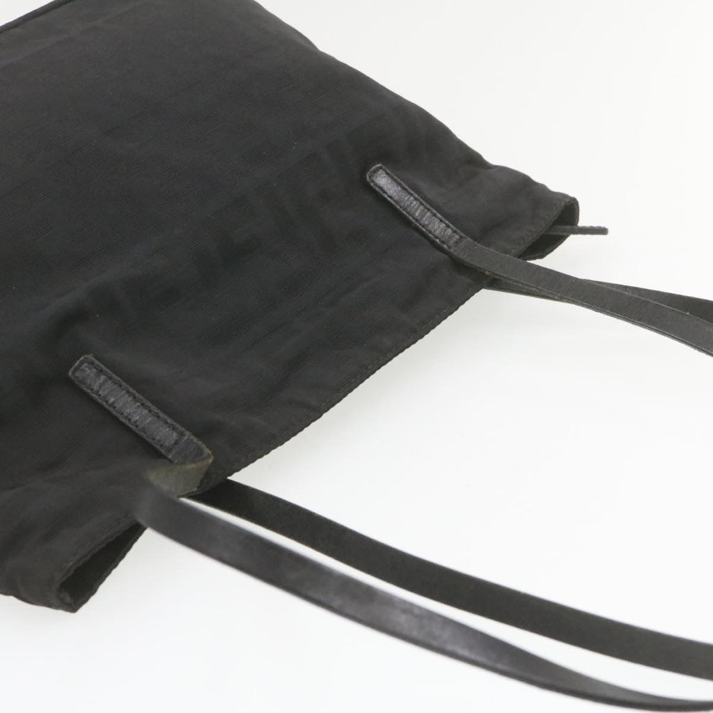 FENDI Zucca Canvas Tote Bag Black rd1651