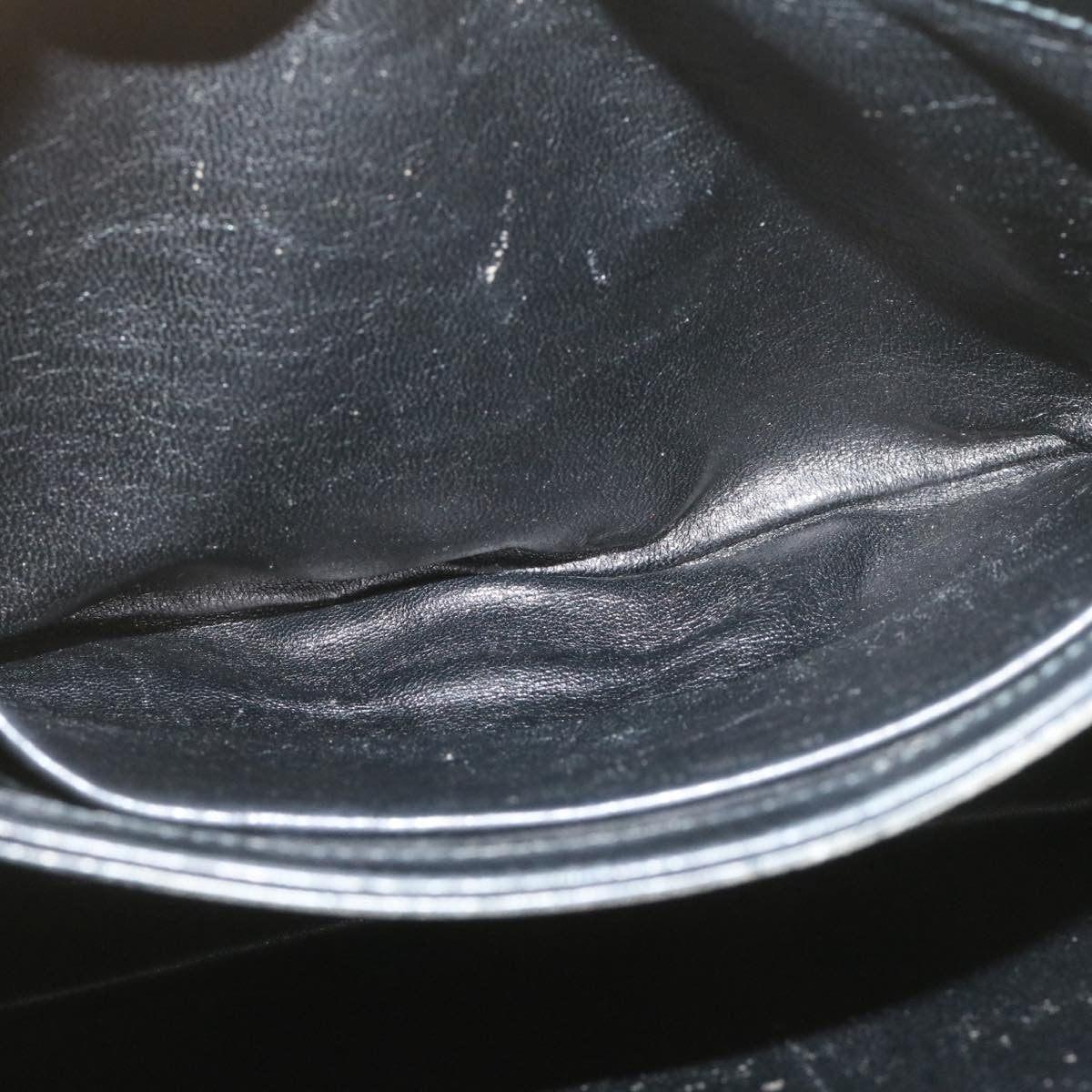 GUCCI Shoulder Bag Leather Black rd1974