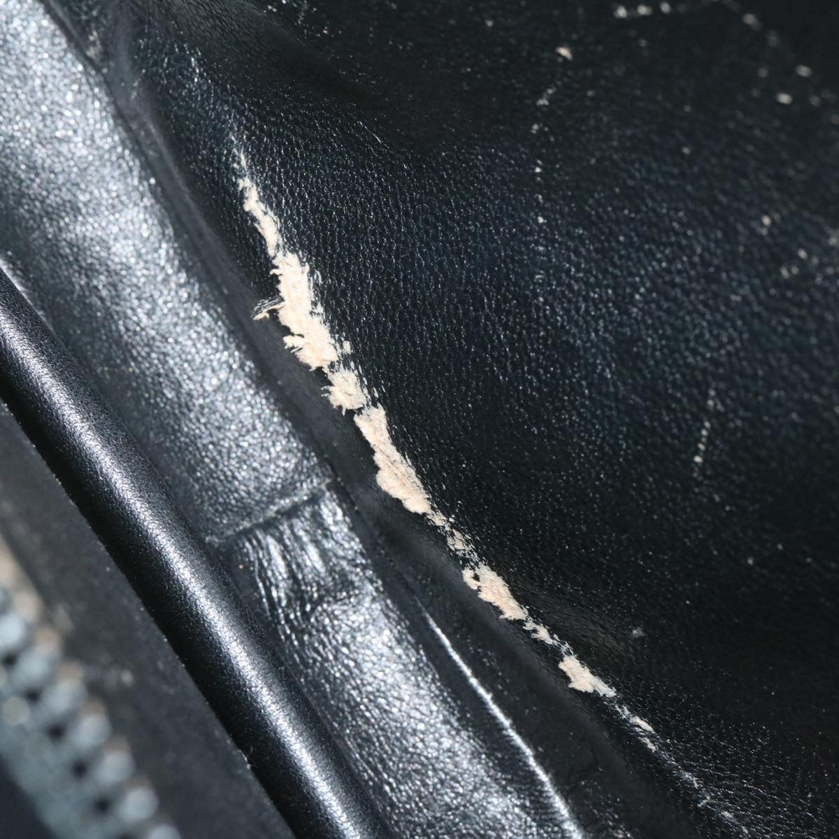 GUCCI Shoulder Bag Leather Black rd1974