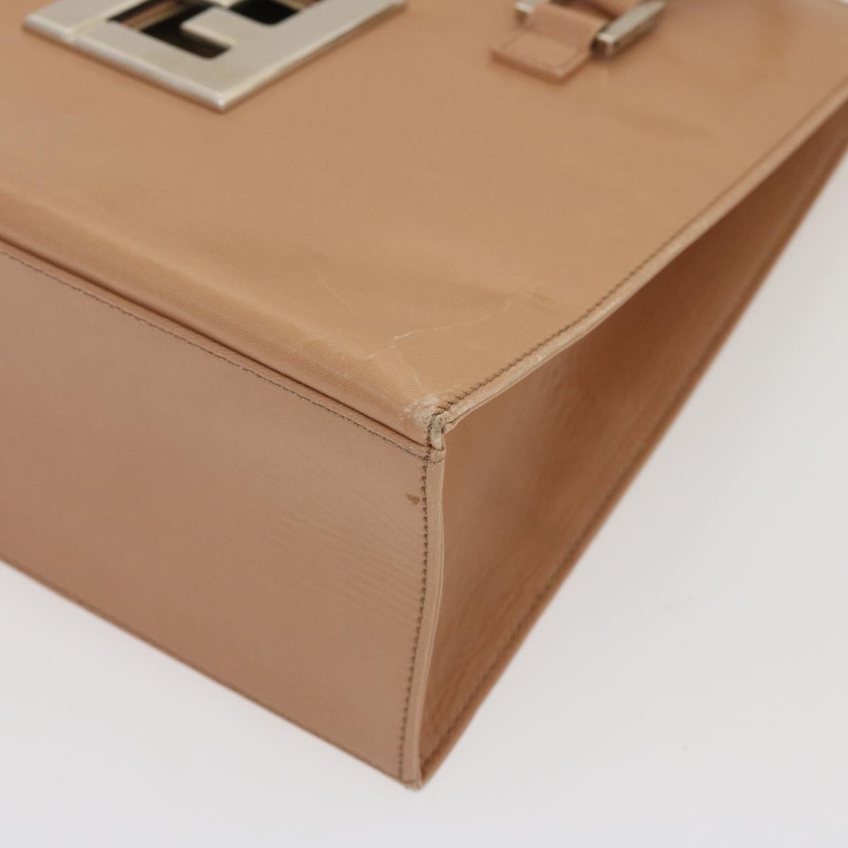 FENDI Tote Bag Leather 2way Pink rd2065