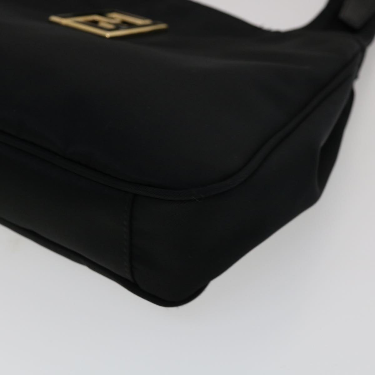 FENDI Shoulder Bag Nylon Black rd2099