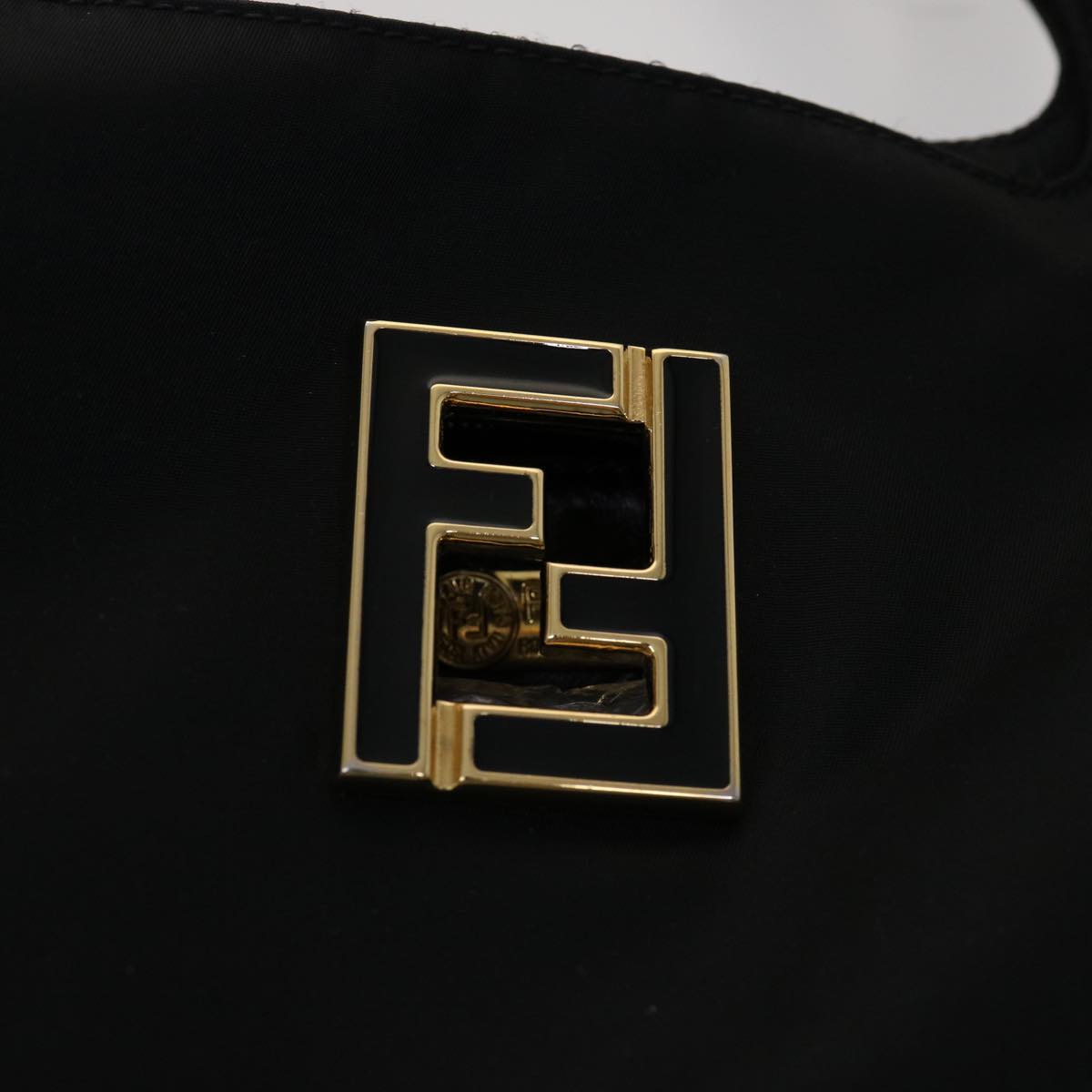 FENDI Shoulder Bag Nylon Black rd2099