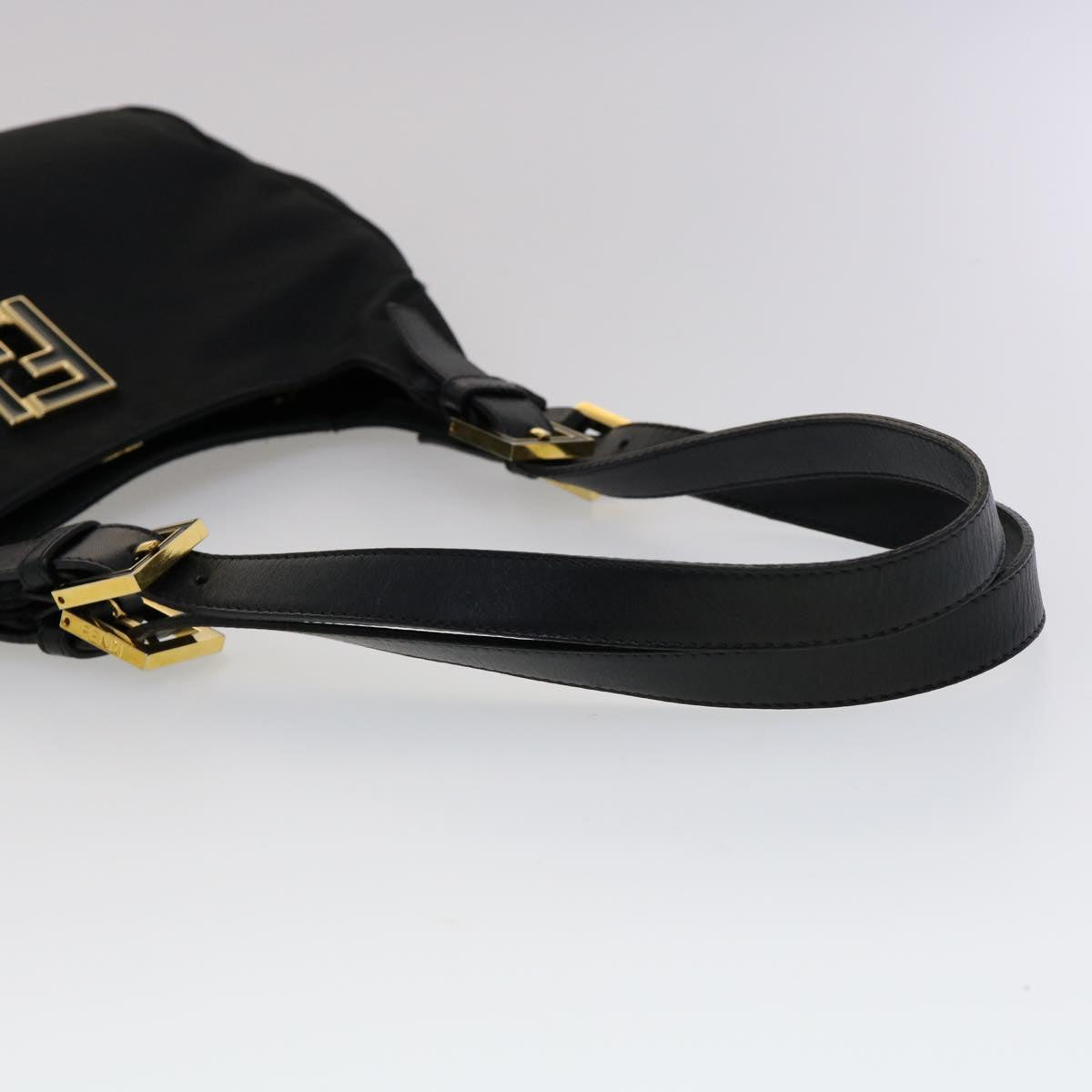 FENDI Shoulder Bag Nylon Black rd2099