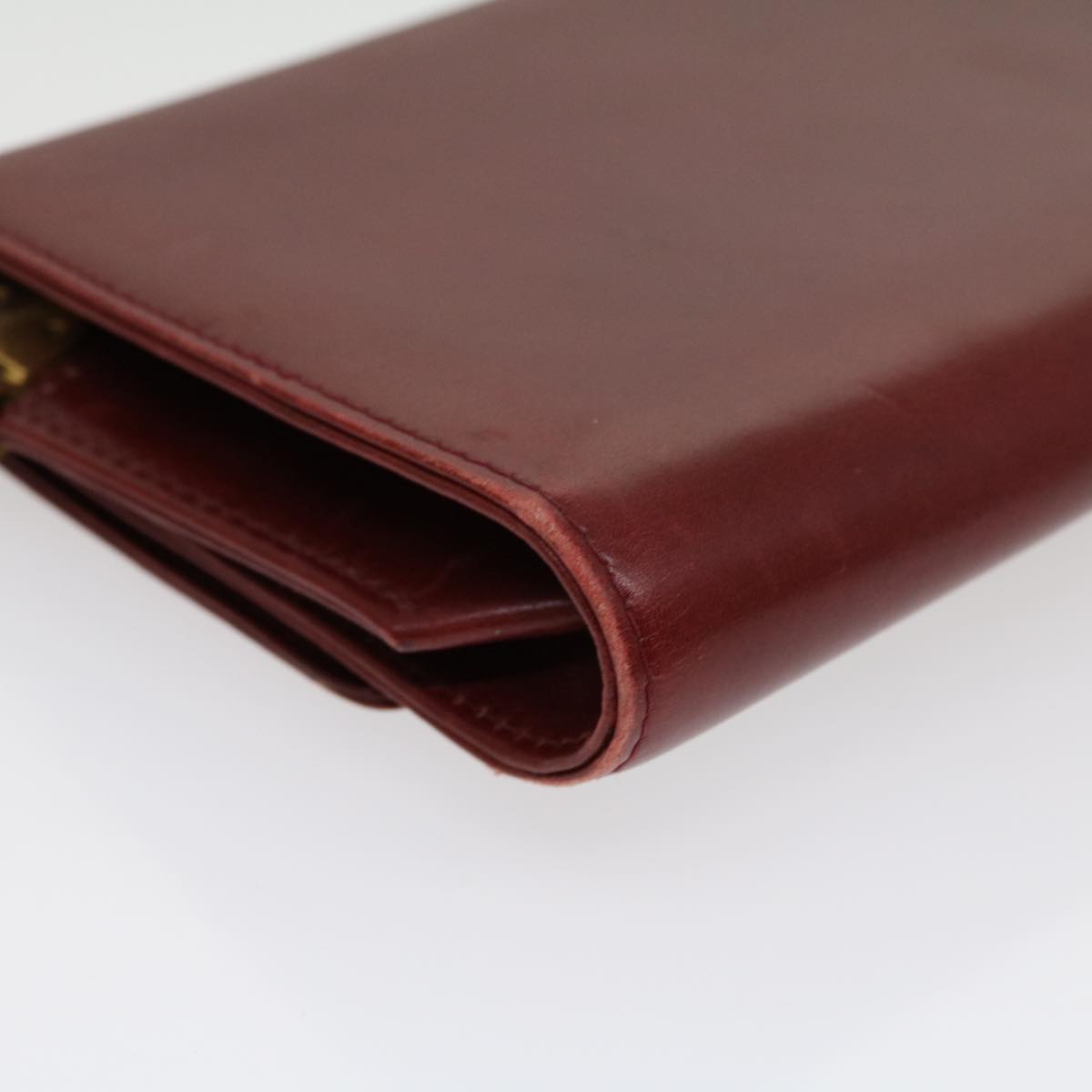 GUCCI Shoulder Bag Leather Red rd2208
