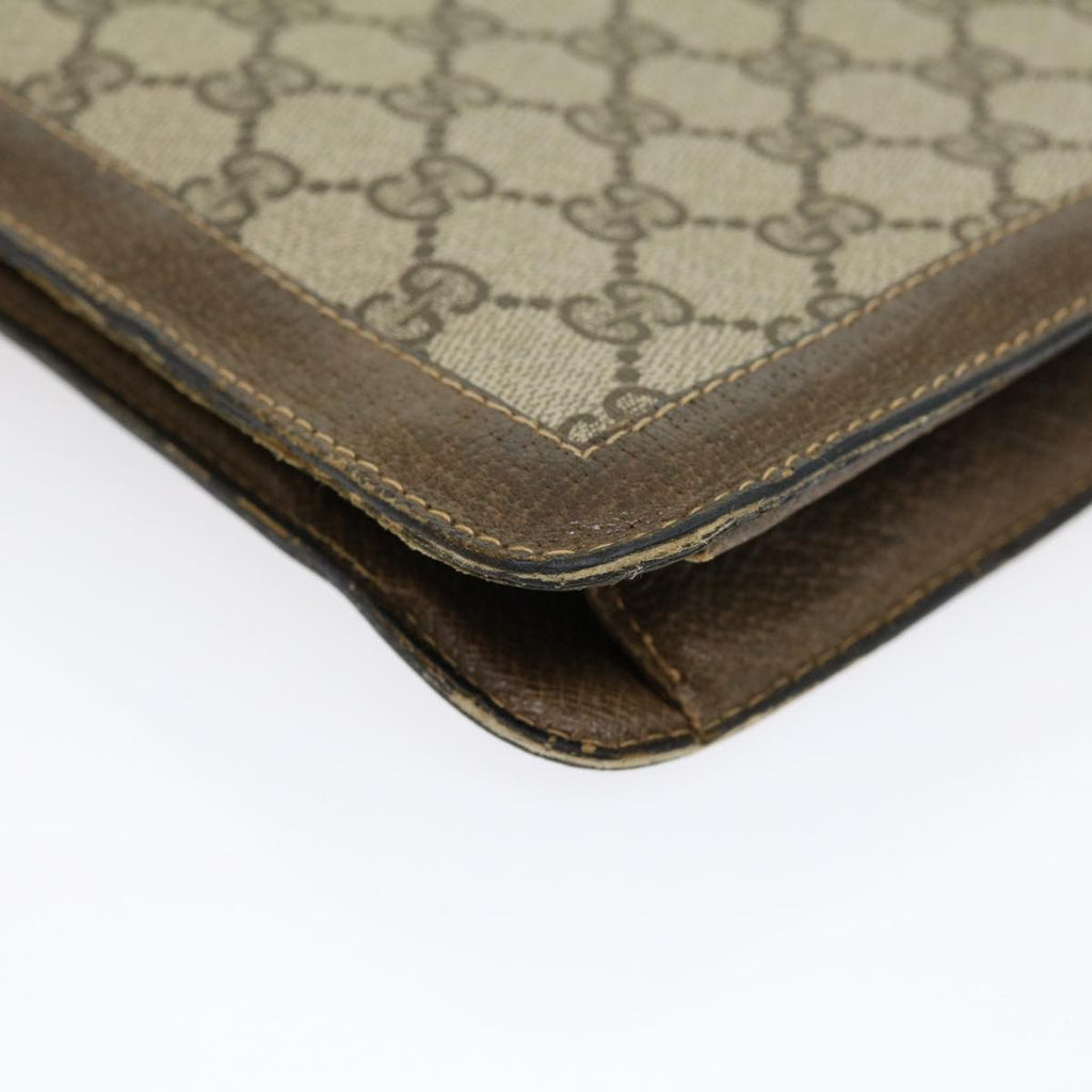 GUCCI GG Canvas Web Sherry Line Shoulder Bag Beige Red Green rd2223