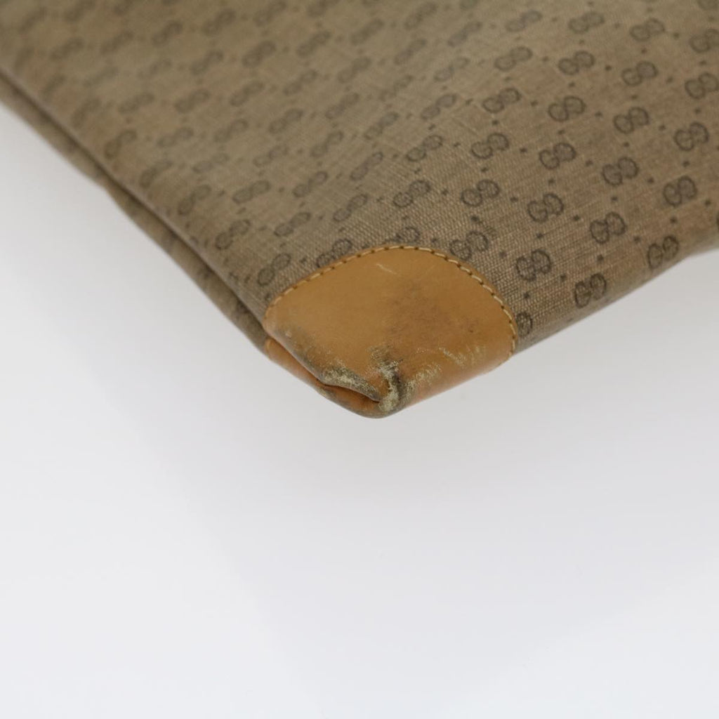 GUCCI Micro GG Canvas Web Sherry Line Tote Bag Beige Red 02371300 rd2676