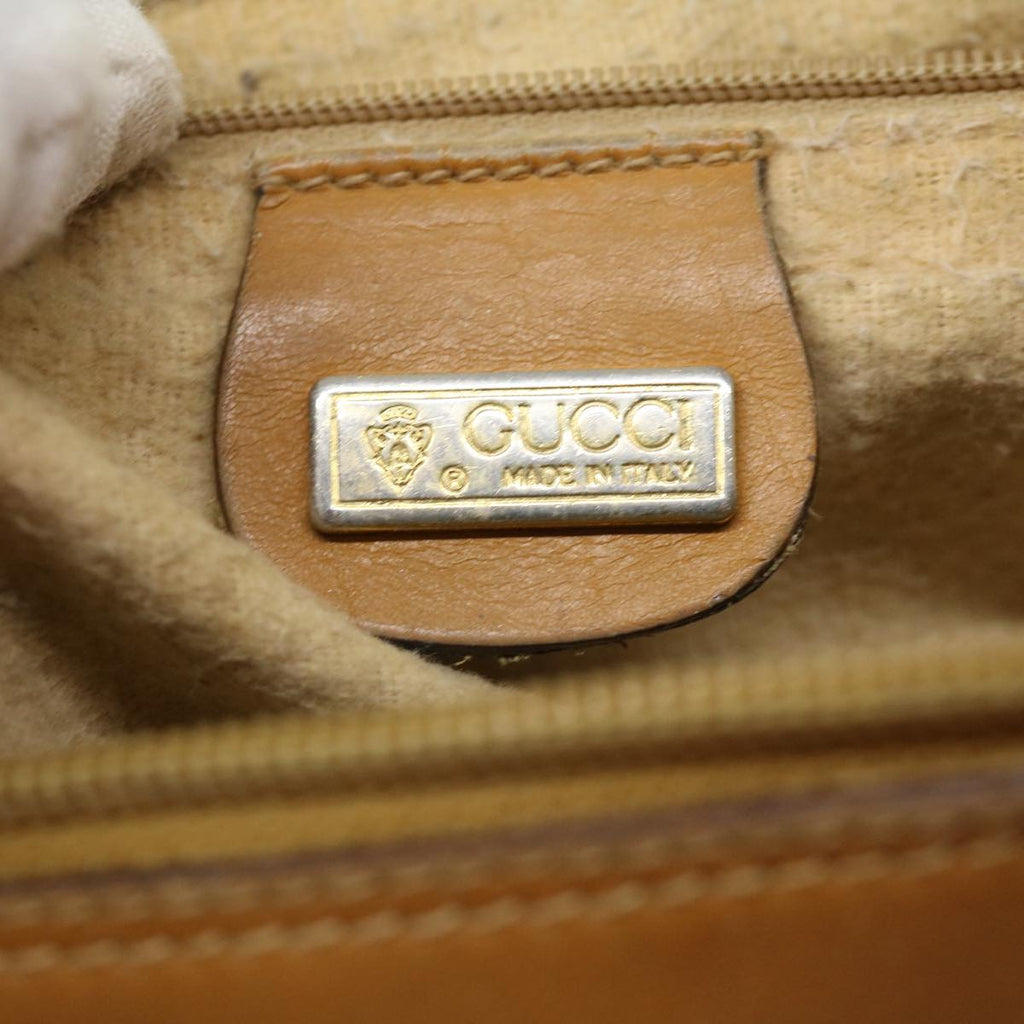 GUCCI Micro GG Canvas Shoulder Bag Brown 001580918 rd2931