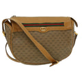 GUCCI Micro GG Canvas Shoulder Bag Brown 001580918 rd2931