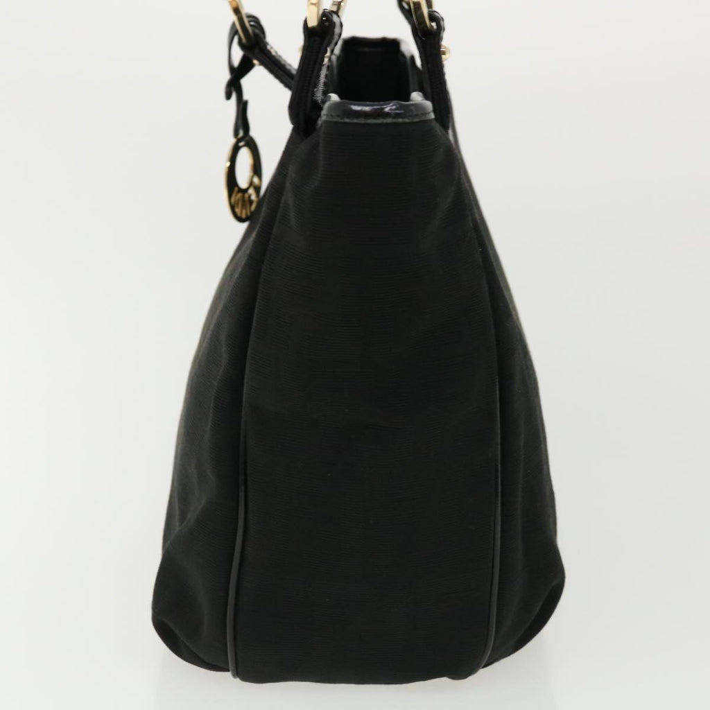 FENDI Zucca Canvas Tote Bag Black rd2989