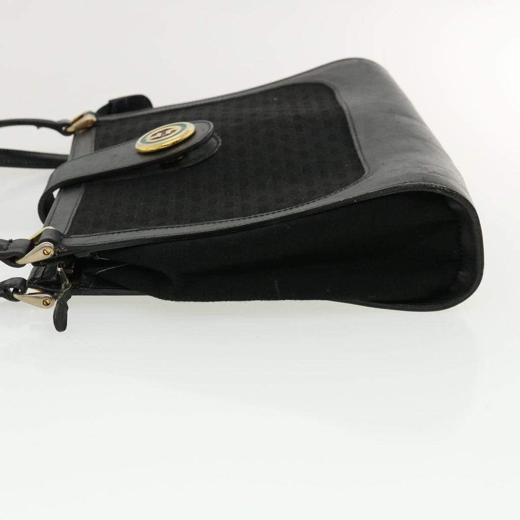 GUCCI Micro GG Canvas Shoulder Bag Black rd3454