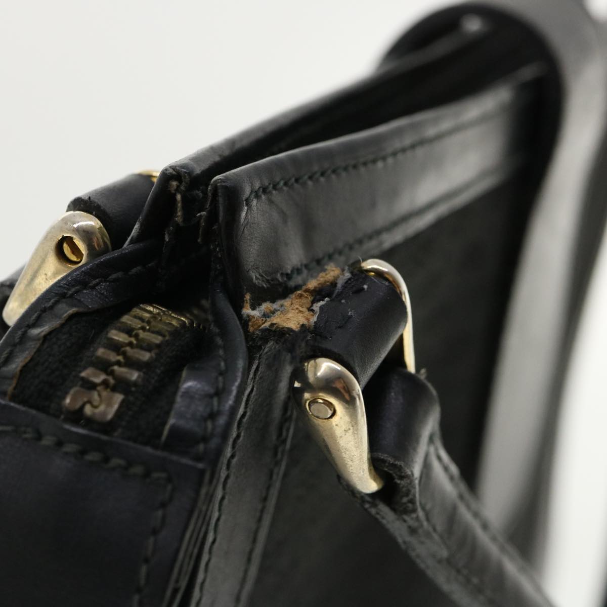 GUCCI Micro GG Canvas Shoulder Bag Black rd3454