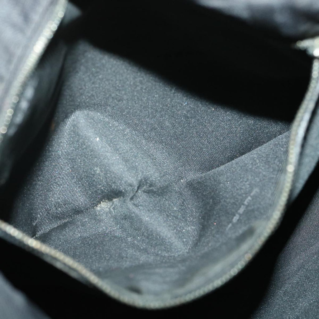 FENDI Zucca Canvas Tote Bag Nylon Black rd3648