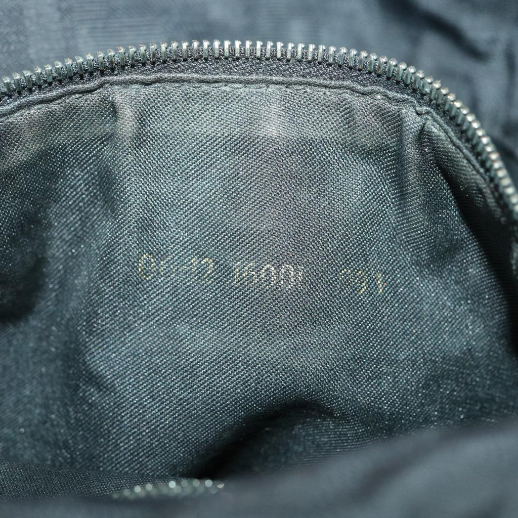 FENDI Zucca Canvas Tote Bag Nylon Black rd3648