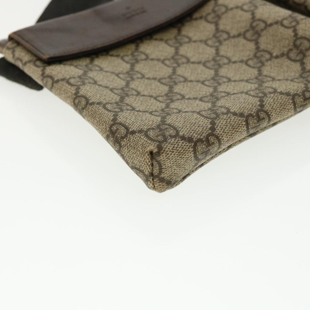 GUCCI GG Canvas Waist Bag Beige rd3809