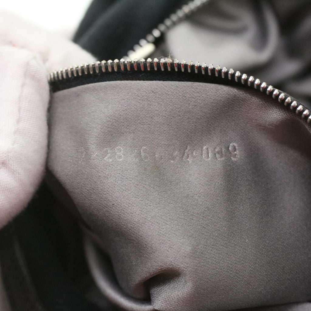 FENDI Hand Bag Wool Black rd4314