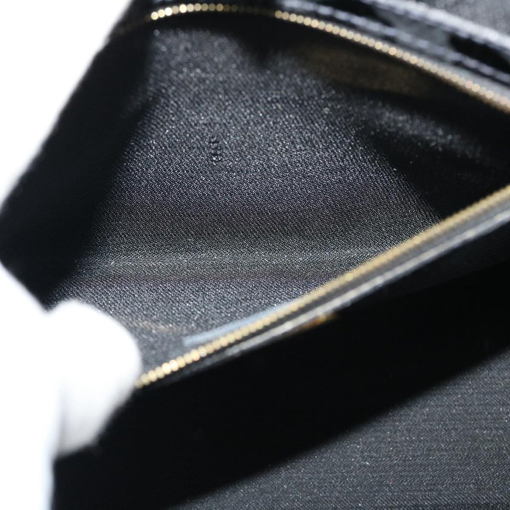 FENDI Hand Bag Leather 2way Black rd4371