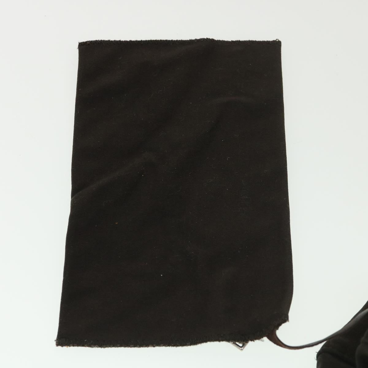 FENDI Hand Bag Nylon Brown rd4558