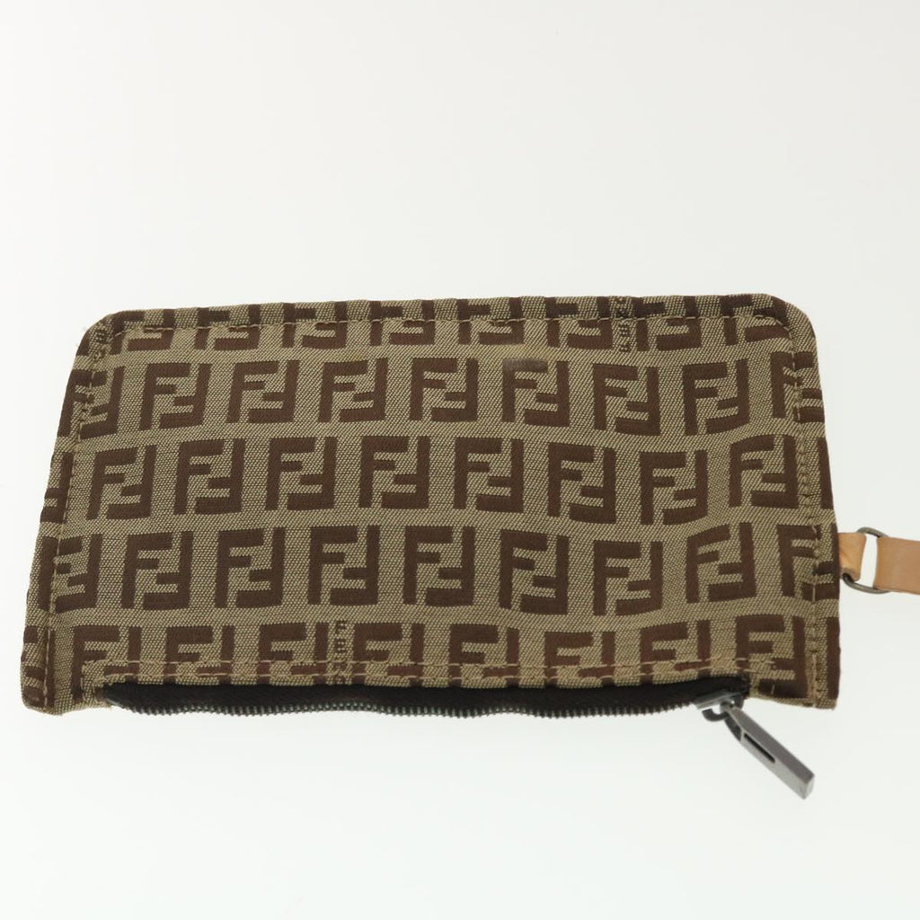 FENDI Zucchino Canvas Tote Bag Beige 3677/8BH006028 rd4733