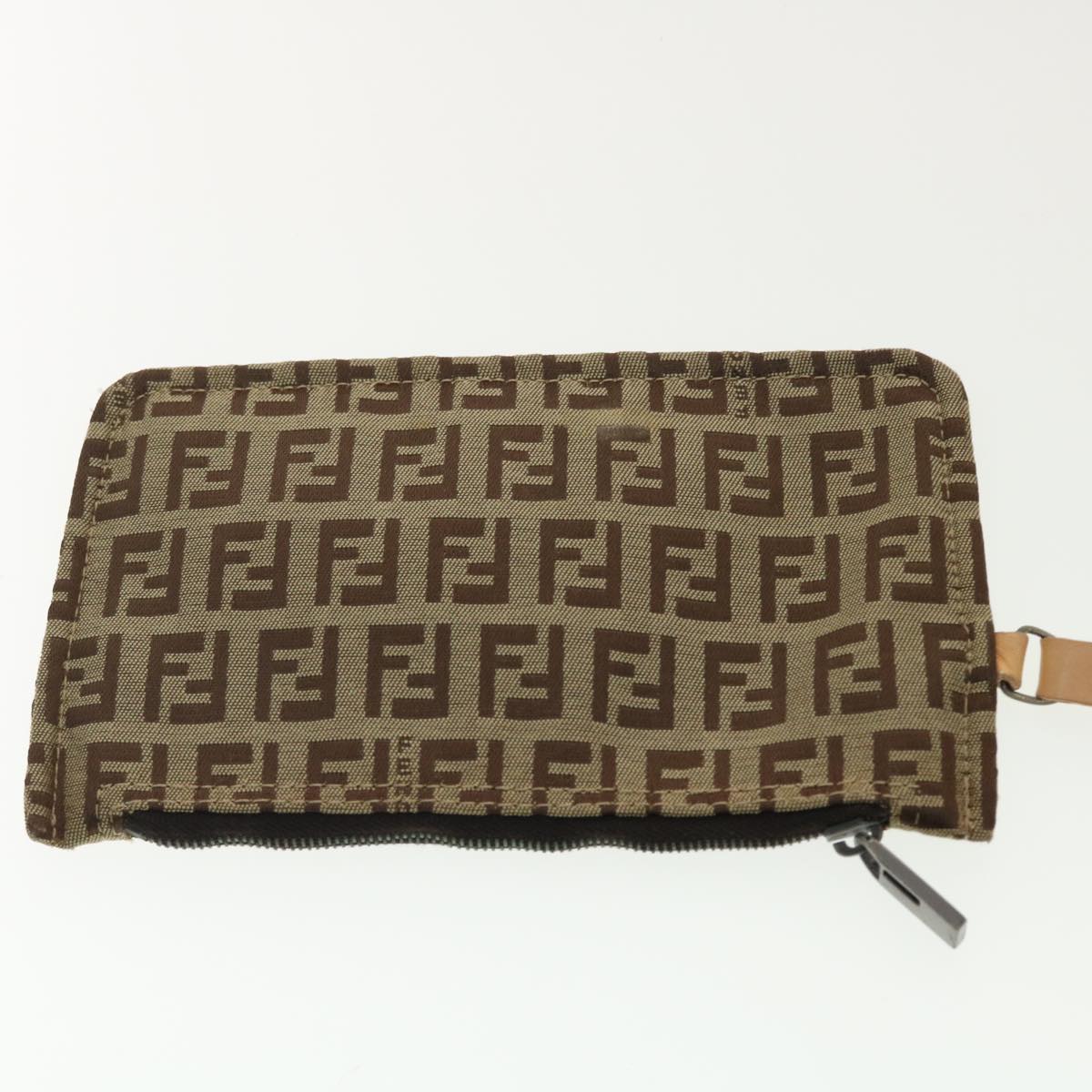 FENDI Zucchino Canvas Tote Bag Beige 3677/8BH006028 rd4733