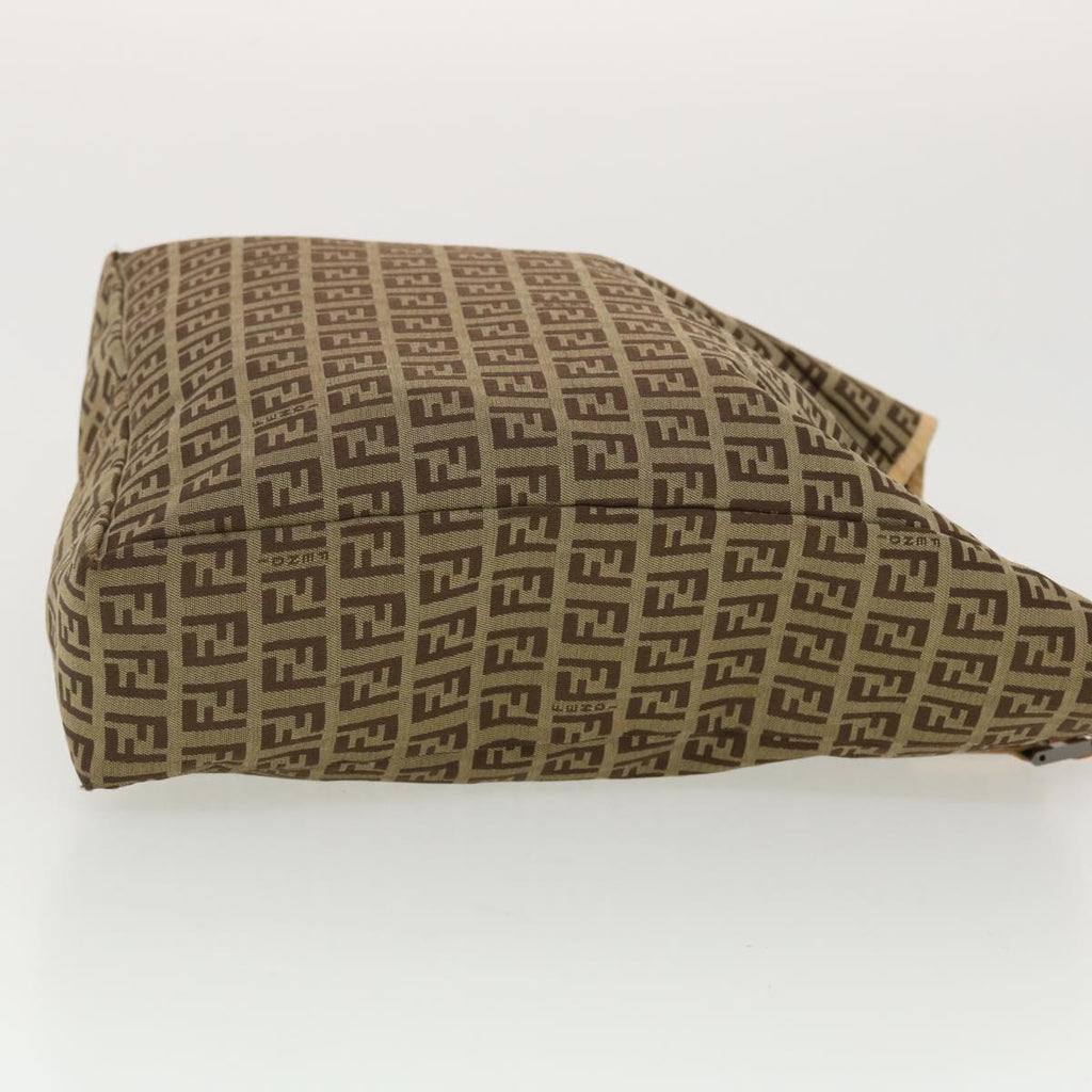 FENDI Zucchino Canvas Tote Bag Beige 3677/8BH006028 rd4733