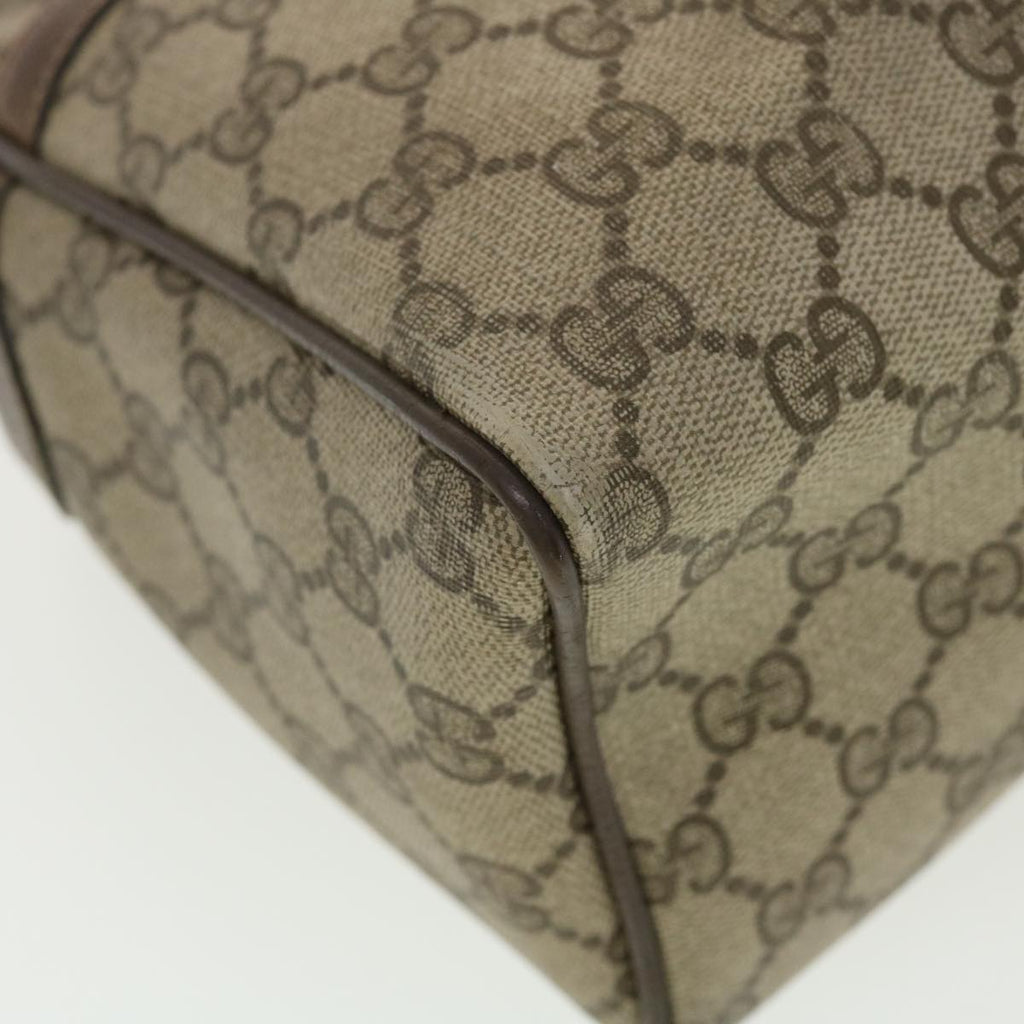 GUCCI GG Canvas Web Sherry Line Hand Bag Beige Red Green 24.02.053 rd4756