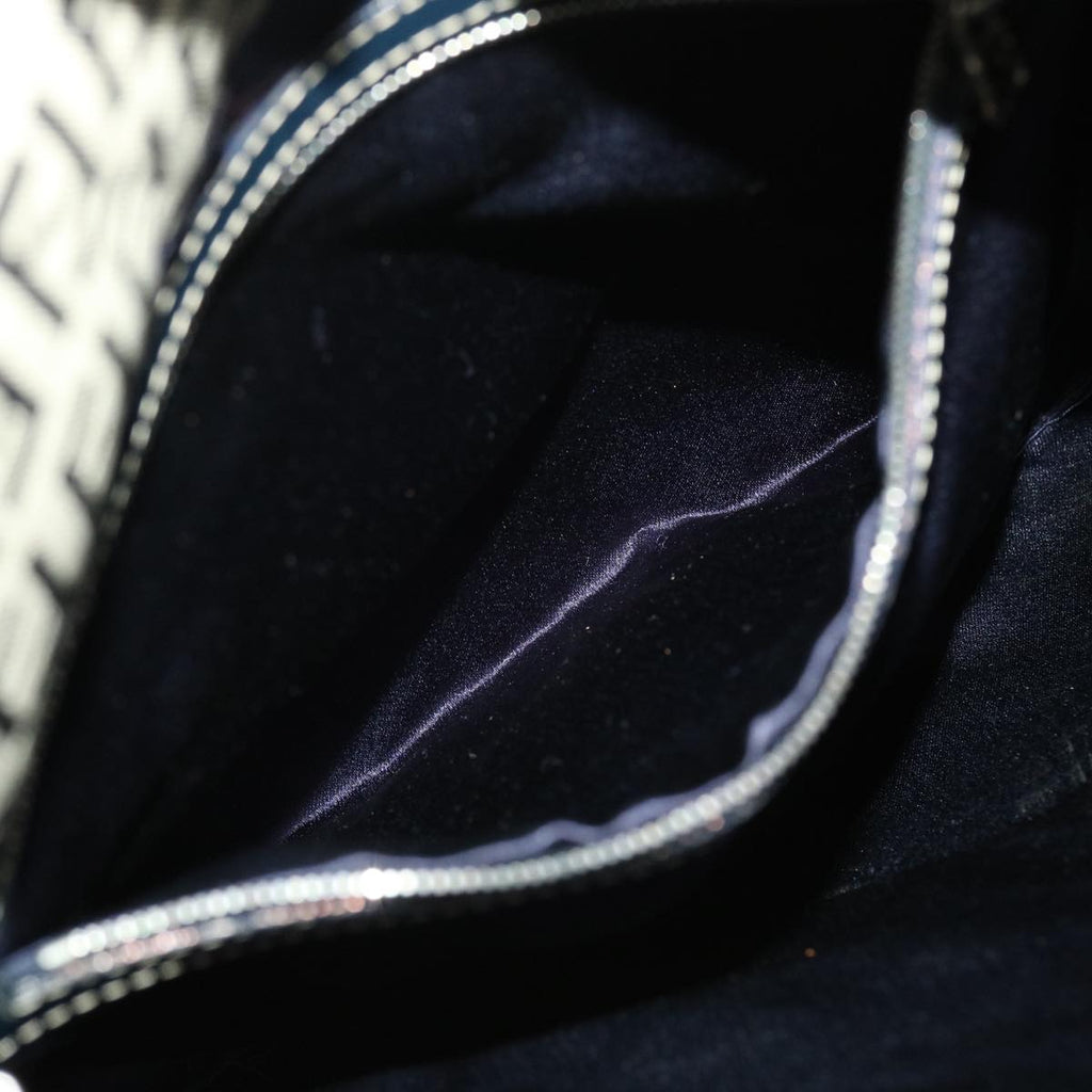 FENDI Zucchino Canvas Mamma bucket Shoulder Bag Navy 2390.26730.018 rd4873