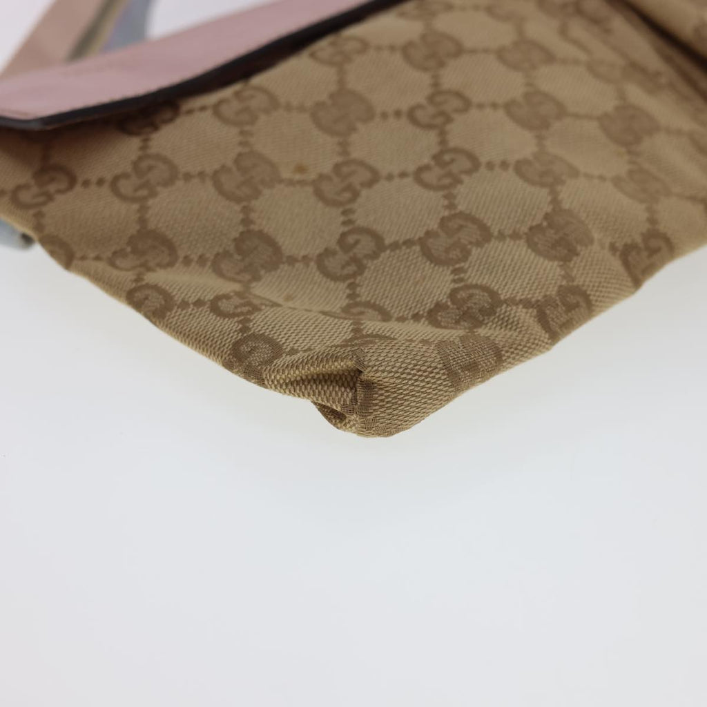 GUCCI GG Canvas Waist bag Beige 28566 rd4879