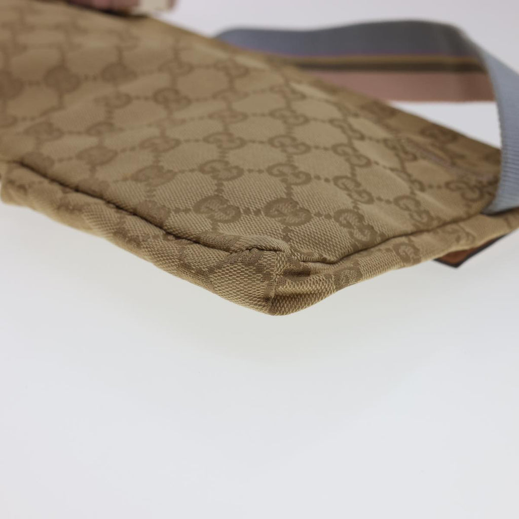 GUCCI GG Canvas Waist bag Beige 28566 rd4879