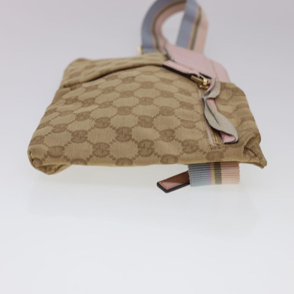 GUCCI GG Canvas Waist bag Beige 28566 rd4879