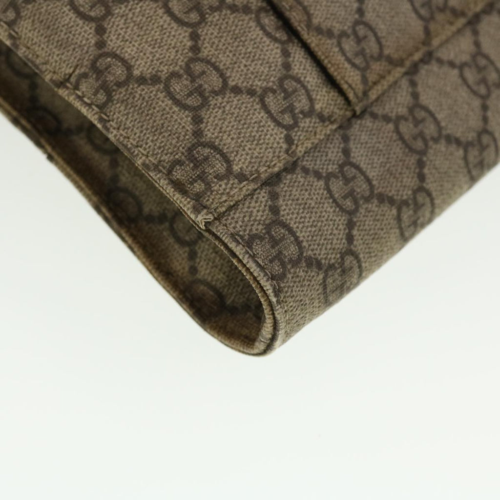 GUCCI GG Canvas Web Sherry Line Hand Bag Beige Red Green 152604 rd4886