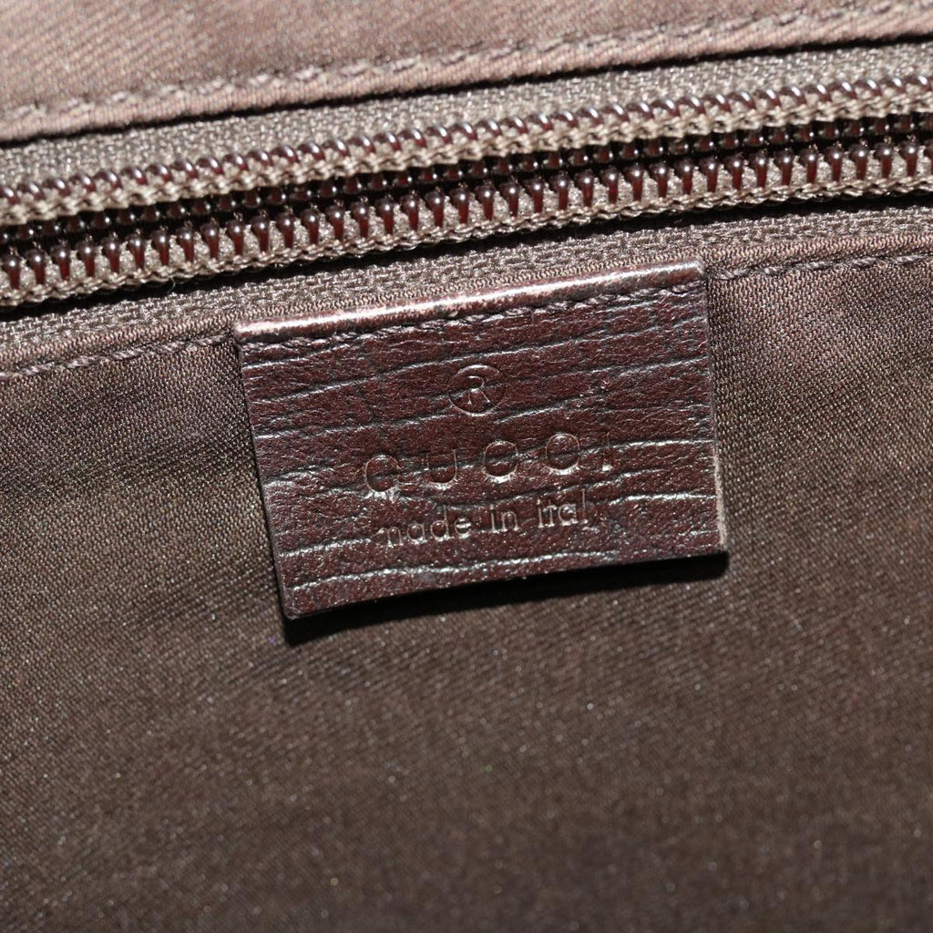 GUCCI GG Canvas Web Sherry Line Hand Bag Beige Red Green 152604 rd4886