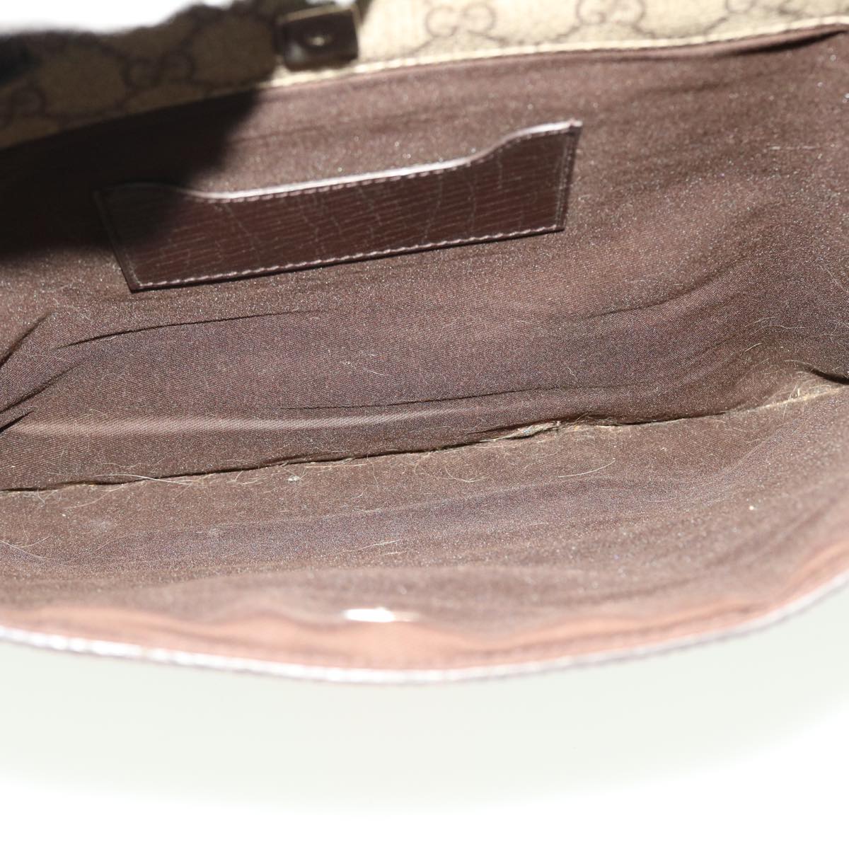 GUCCI GG Canvas Web Sherry Line Hand Bag Beige Red Green 152604 rd4886