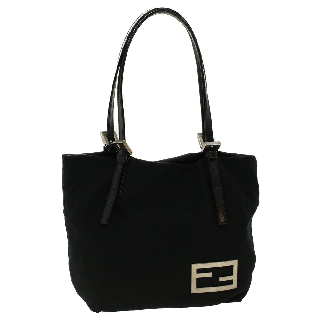 FENDI Shoulder Bag Nylon Black rd4906