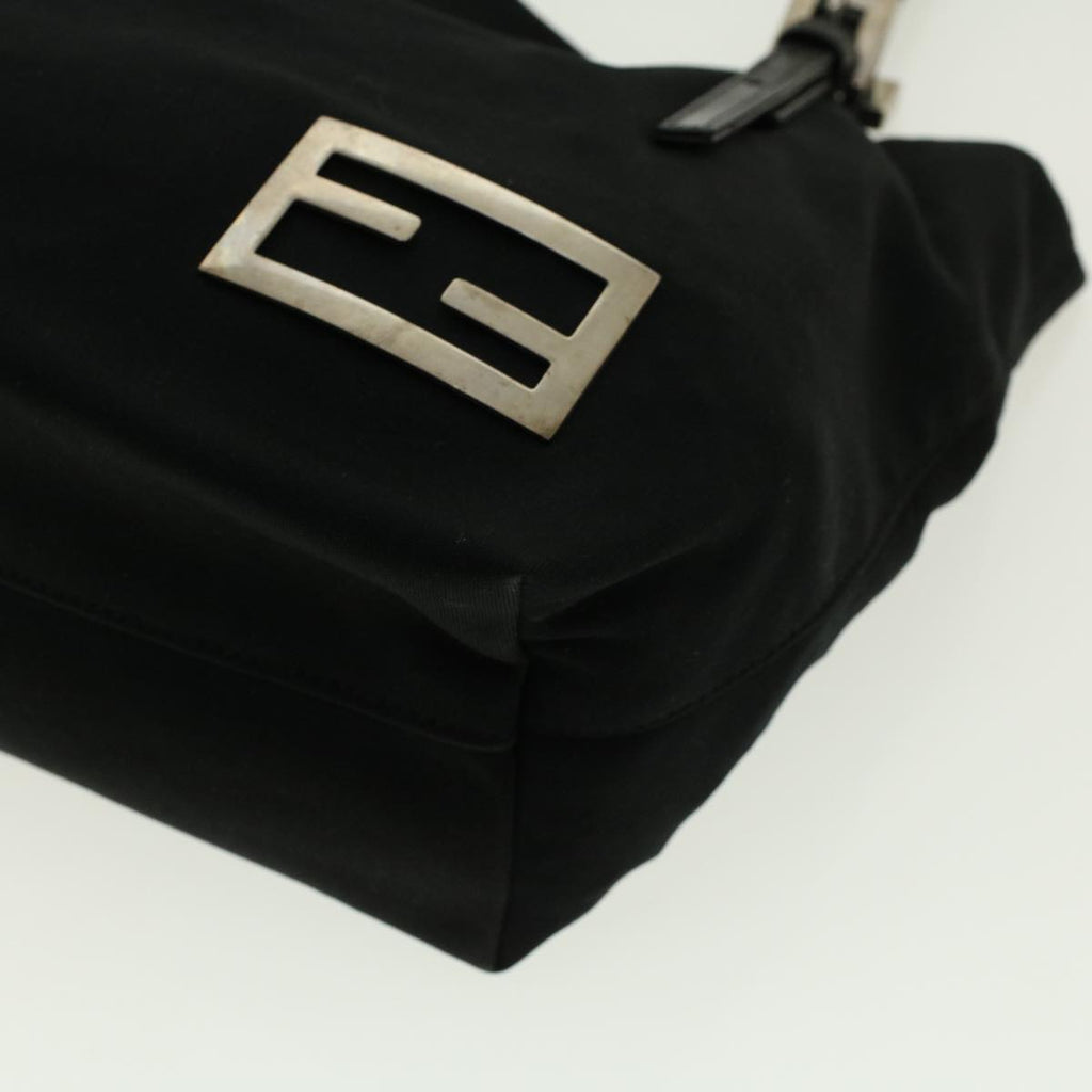 FENDI Shoulder Bag Nylon Black rd4906